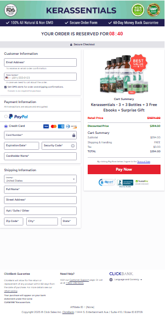 kerassentials-skin-checkout-order-page